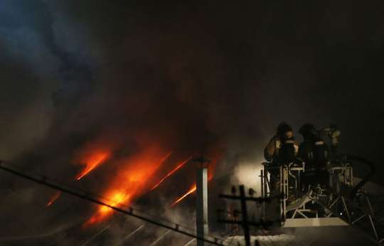 Moskvada baş verən yanğında beş FHN əməkdaşı ölüb
