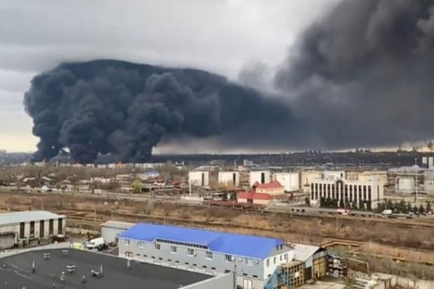 Odessaya raket hücumu – İstirahət mərkəzi və evlər dağıldı
